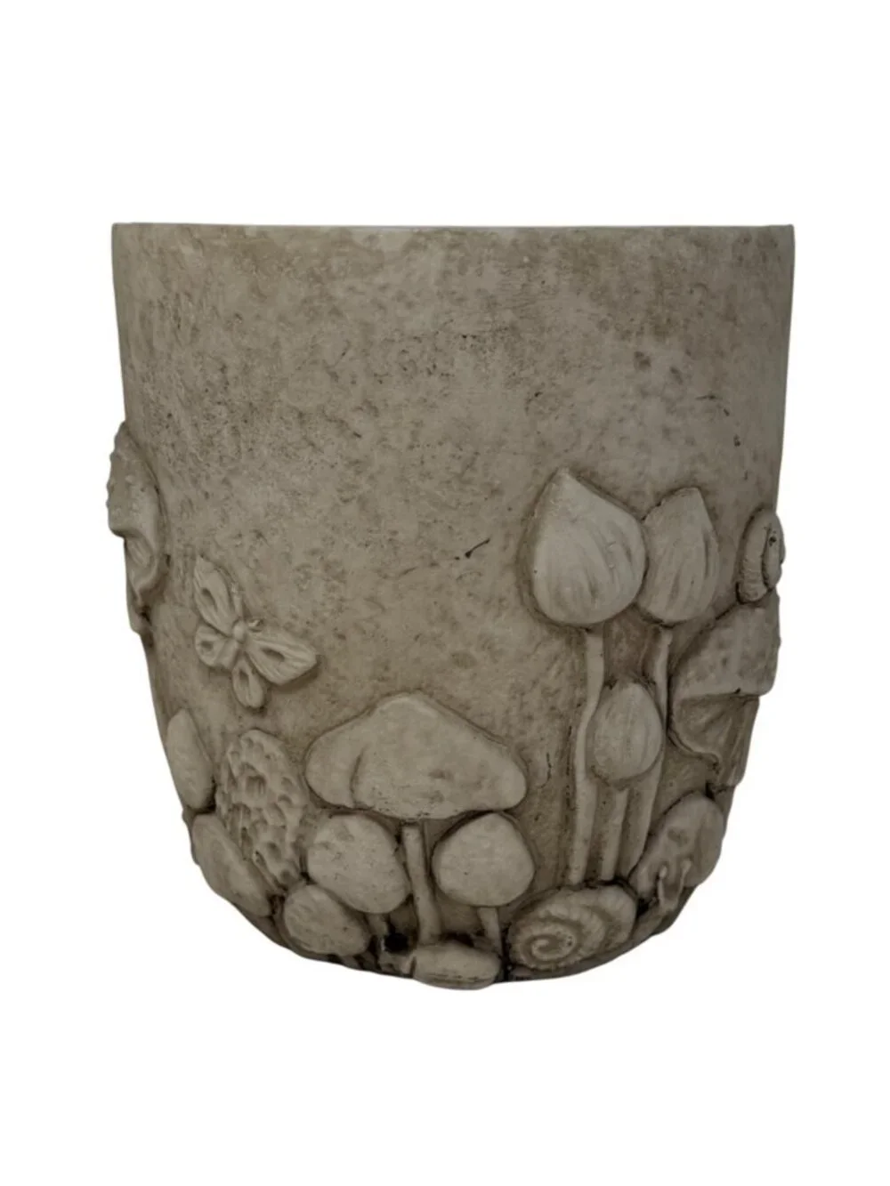 Mushroom Planter Cottage Garden Cement Look Butterfly Woodland‎ Forest Medium